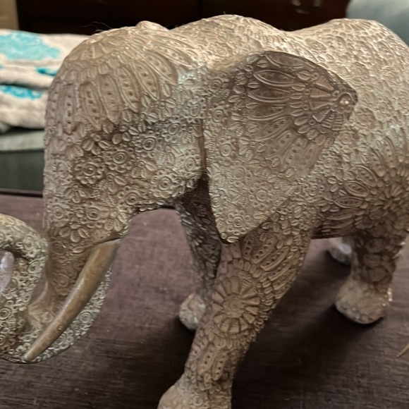 Extremely high-quality made jeweled elephants in two sizes very large - Picture 4 of 9